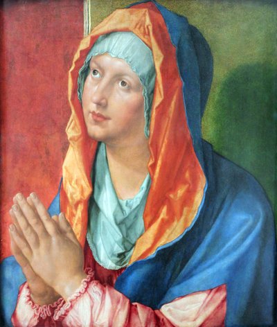 Praying Mary by Albrecht Dürer